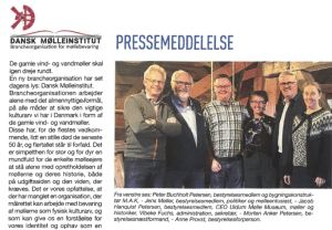 Arkiv og medier dansk Mølleinstitut