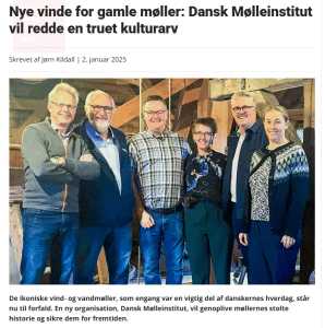 Østbirk Avis østjylland billede arkiv medier dansk mølleinstitut